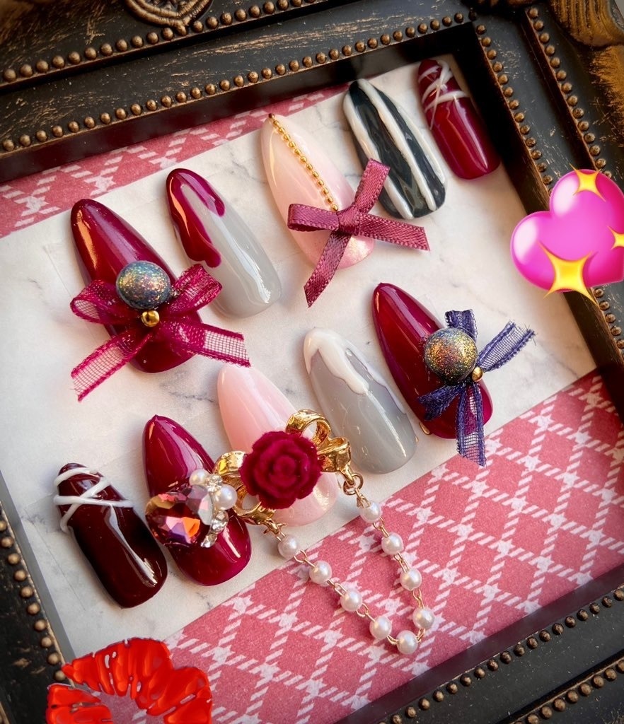 概念ネイルチップ