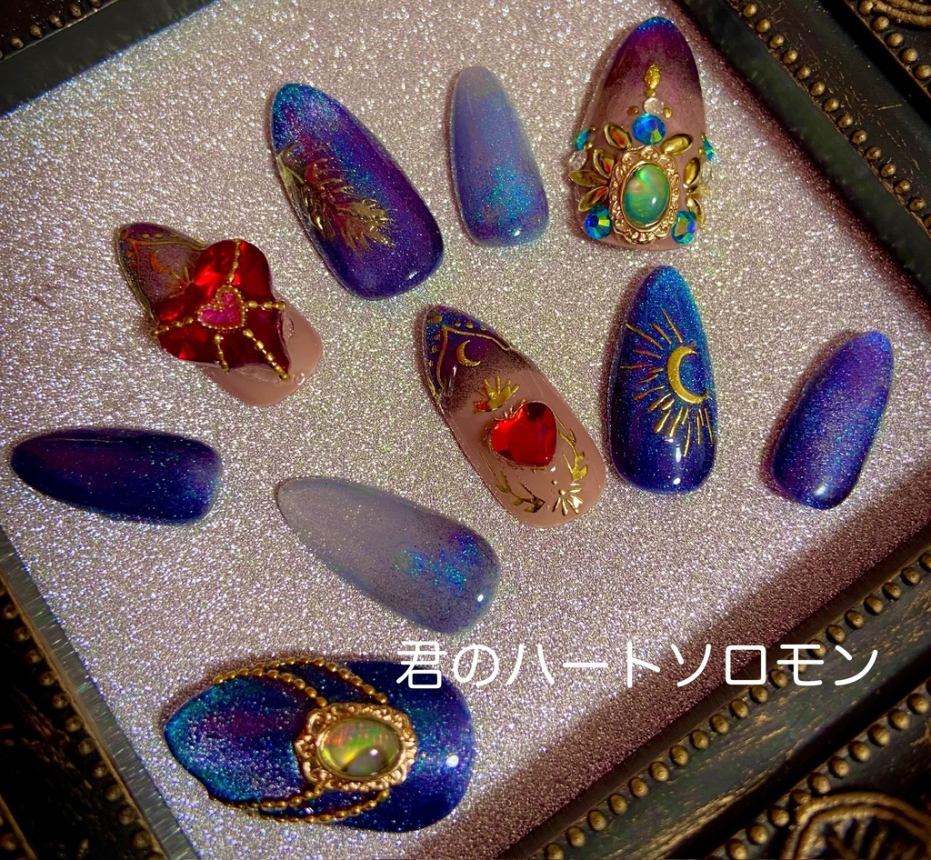 概念ネイルチップ