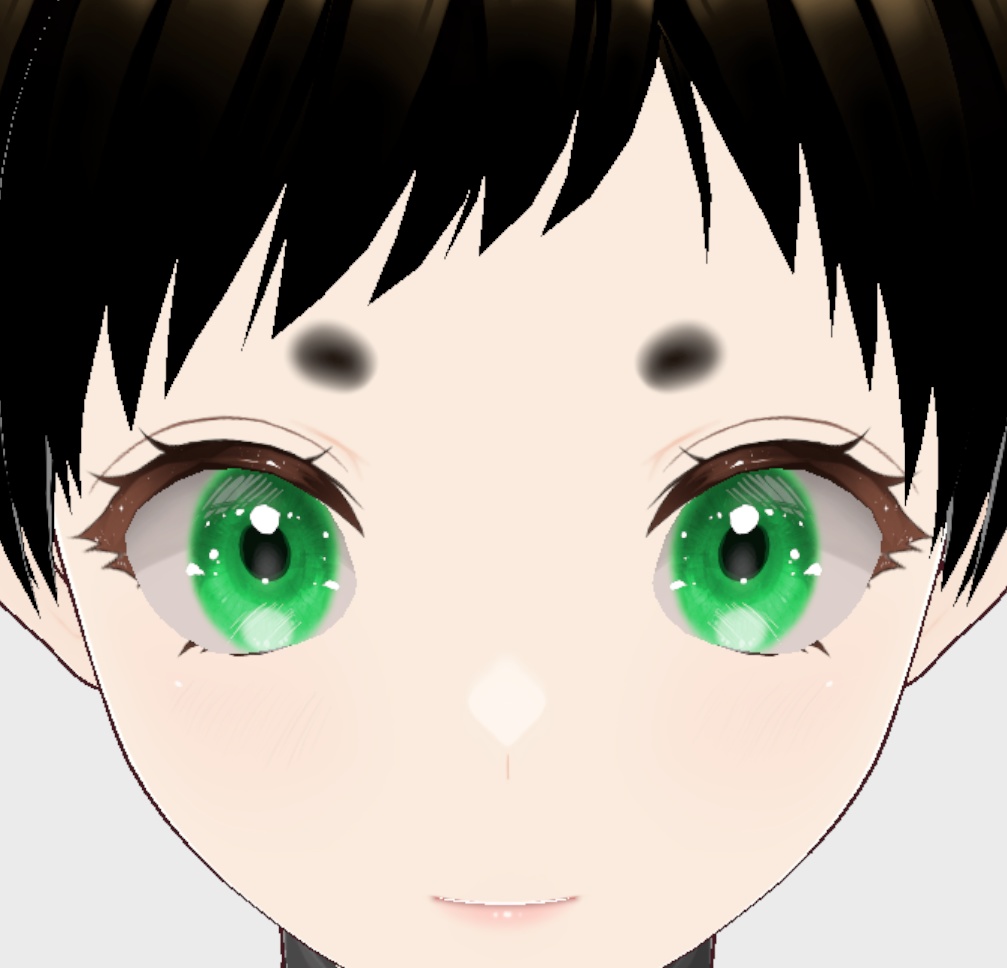 Vroid Circle/Dot Eyebrows