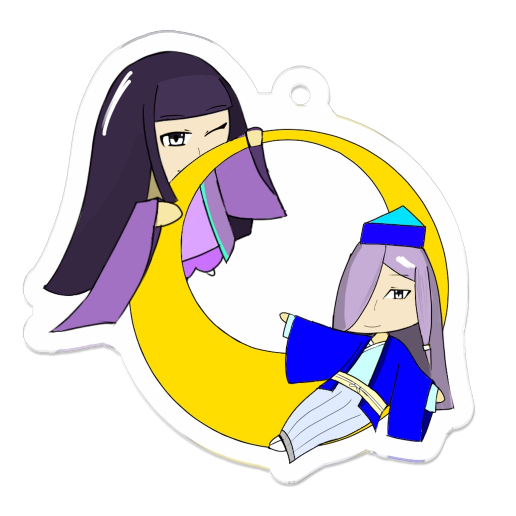 花城宮家SDアクリルキーホルダー