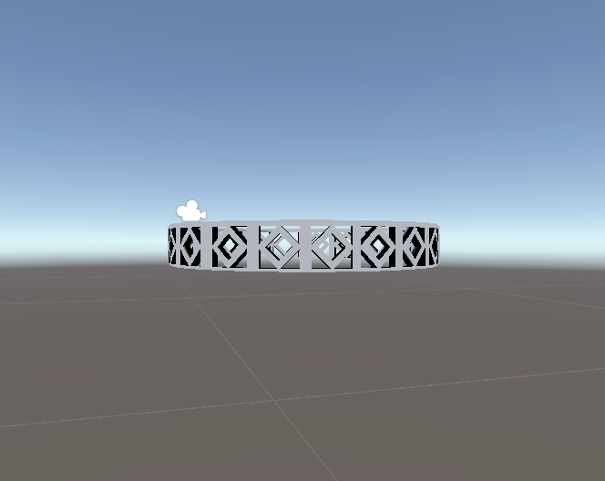 メッシュレーザーカットチョーカー