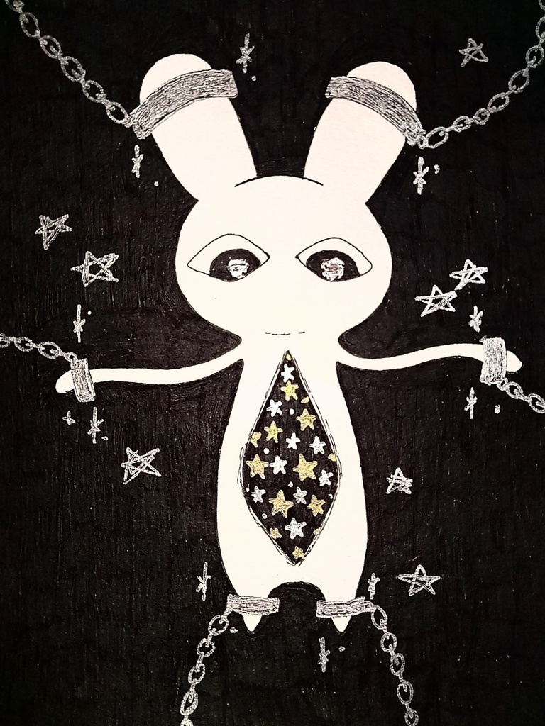 中身を視て   ギタイちゃん イラスト作品