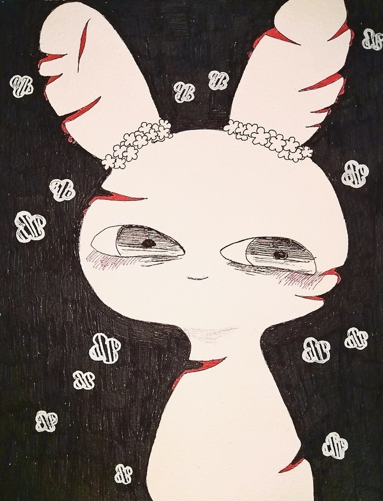 キミも笑顔にしてあげる  ギタイちゃん イラスト作品