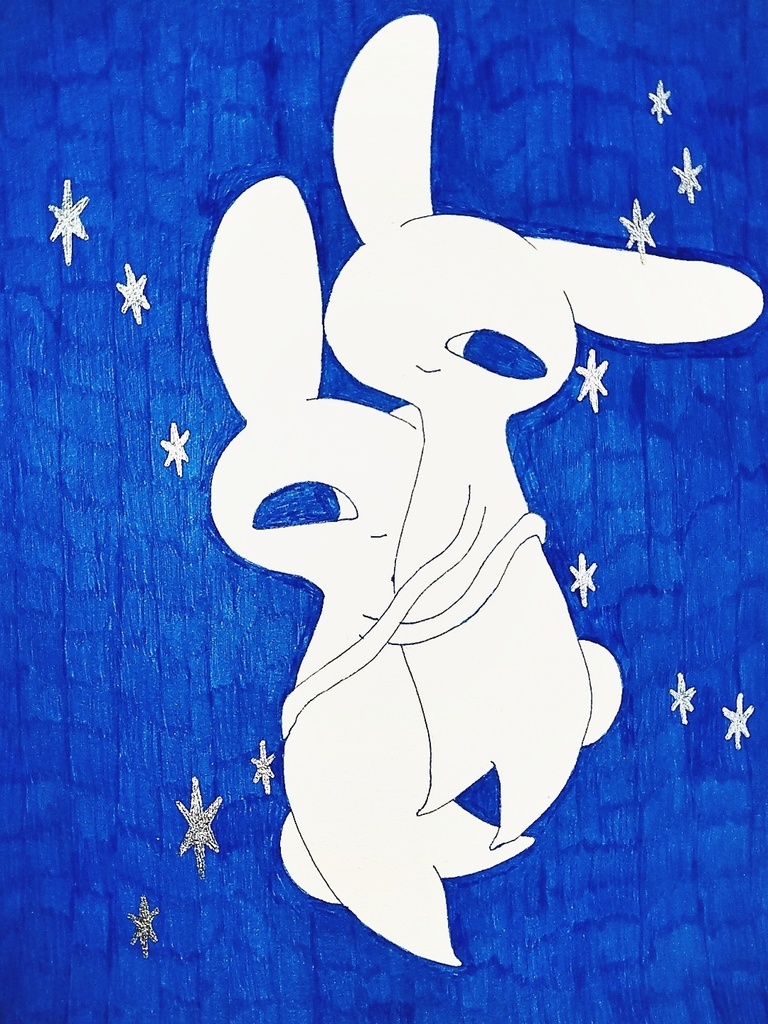 立入禁止 ギタイちゃんイラスト作品