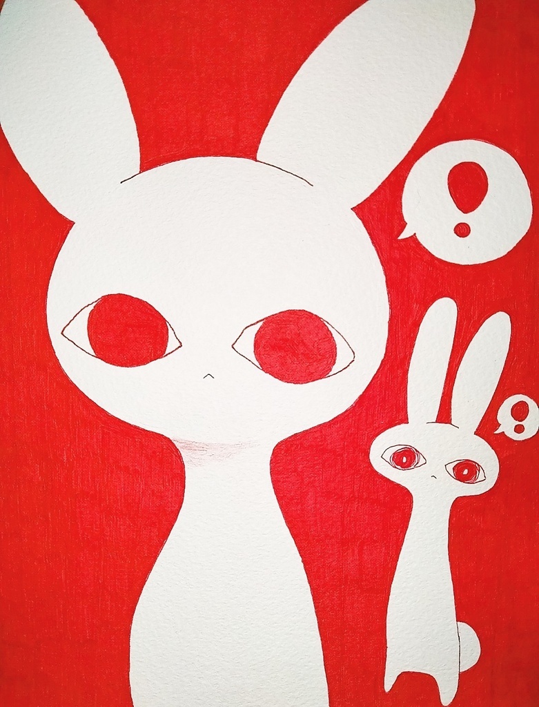 ビックリ❗ギタイちゃんイラスト作品