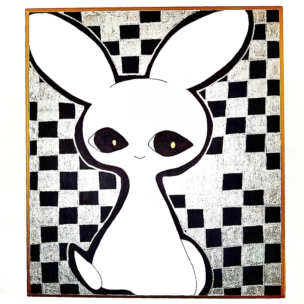 ギタイちゃんの色紙🩶◻️⛓️