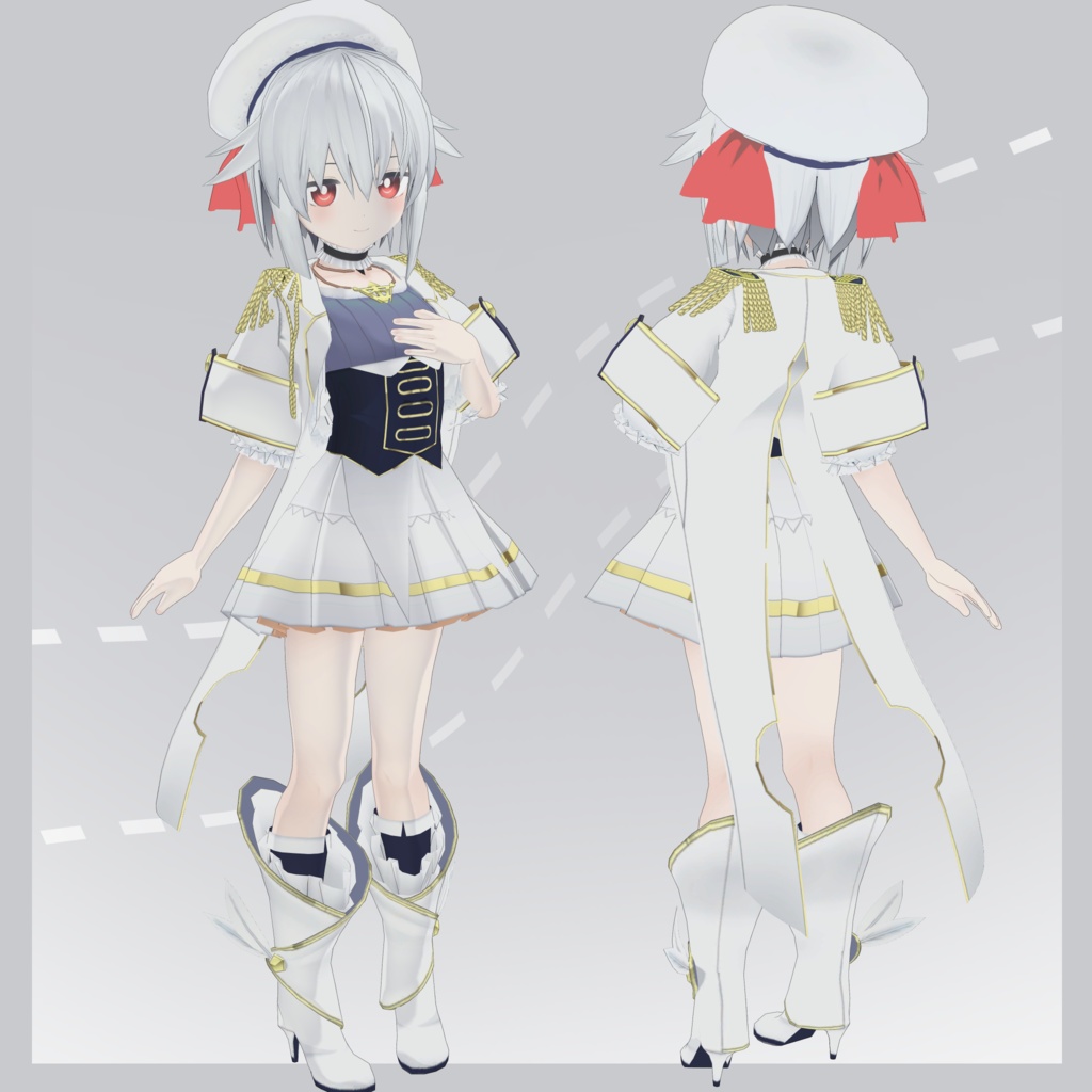 須藤日ちゃん【オリジナル3Dモデル】