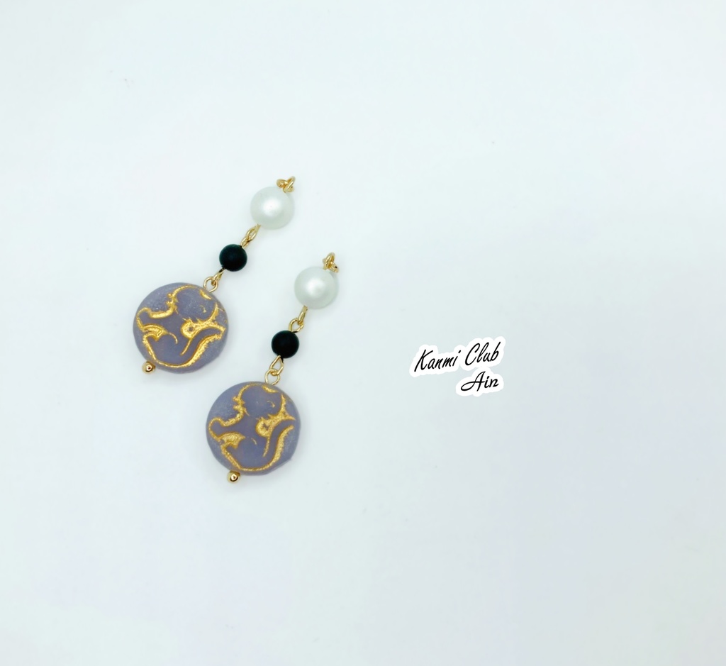 集会所雑貨屋のマイド (モンハンライズ) カラーイメージイヤリング