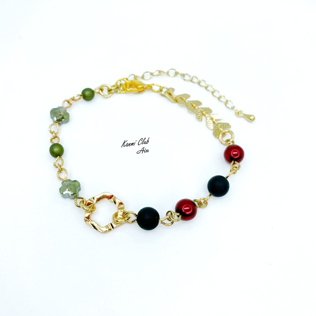 リオレウス&リオレイア (モンハン) イメージカラーブレスレット