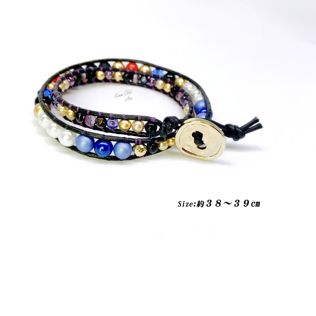 柳生宗矩&松永久秀 (戦国無双4)イメージ2連ブレスレット