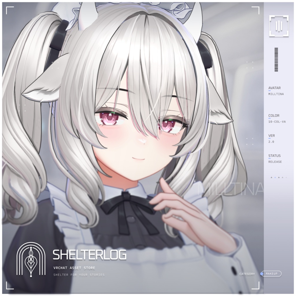 【16アバター対応】【Eye & Makeup Texture】 Noise 00 - Ver.2.0 UPDATE!!