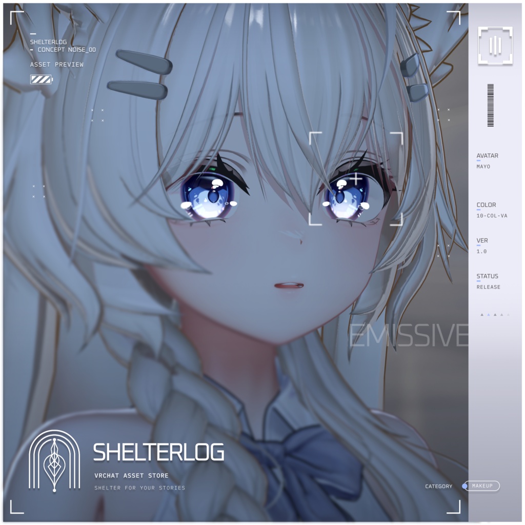 【Mayo専用】【Eye & Makeup Texture】 Noise 00