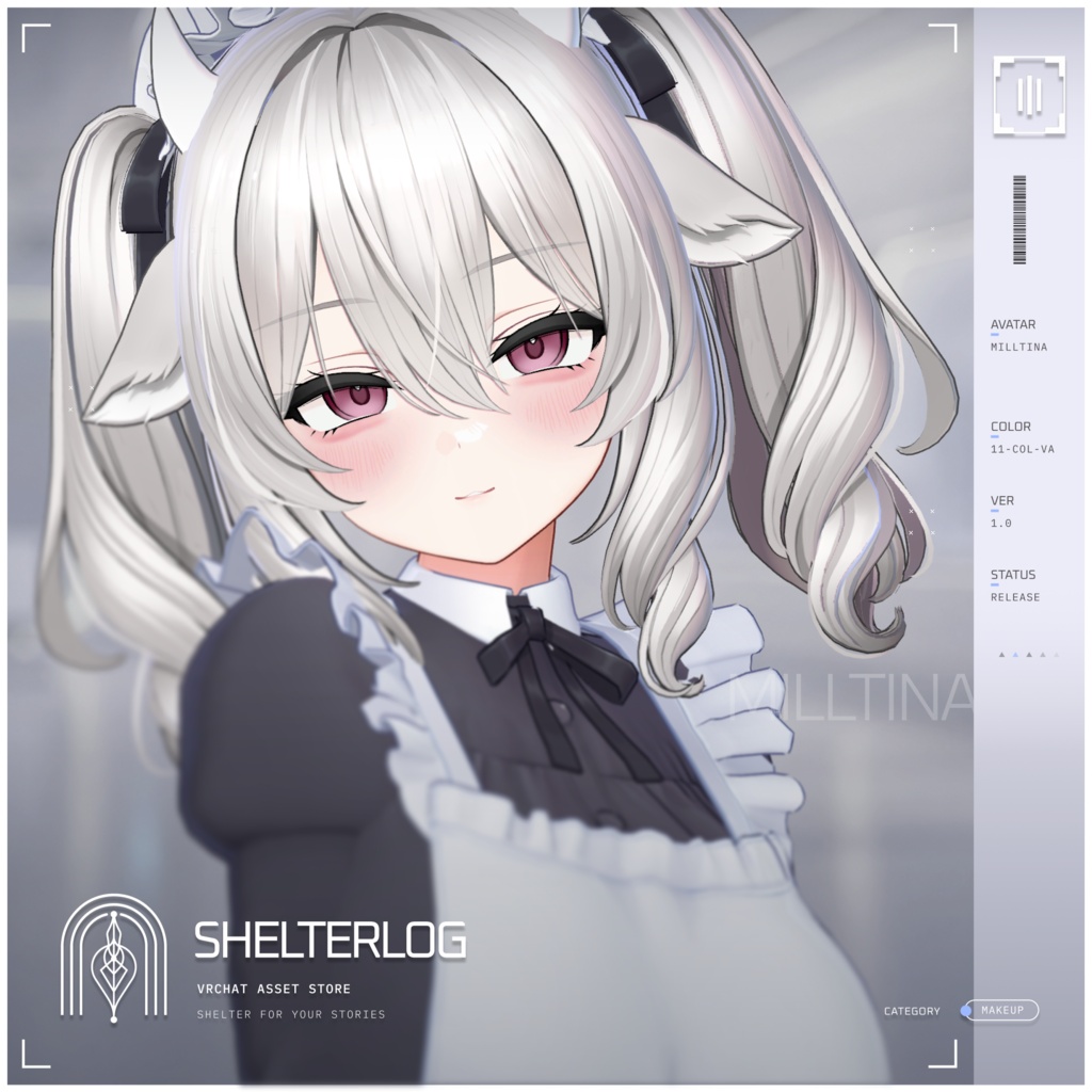 【19アバター対応】【Eye & Makeup Texture】 Relax 00