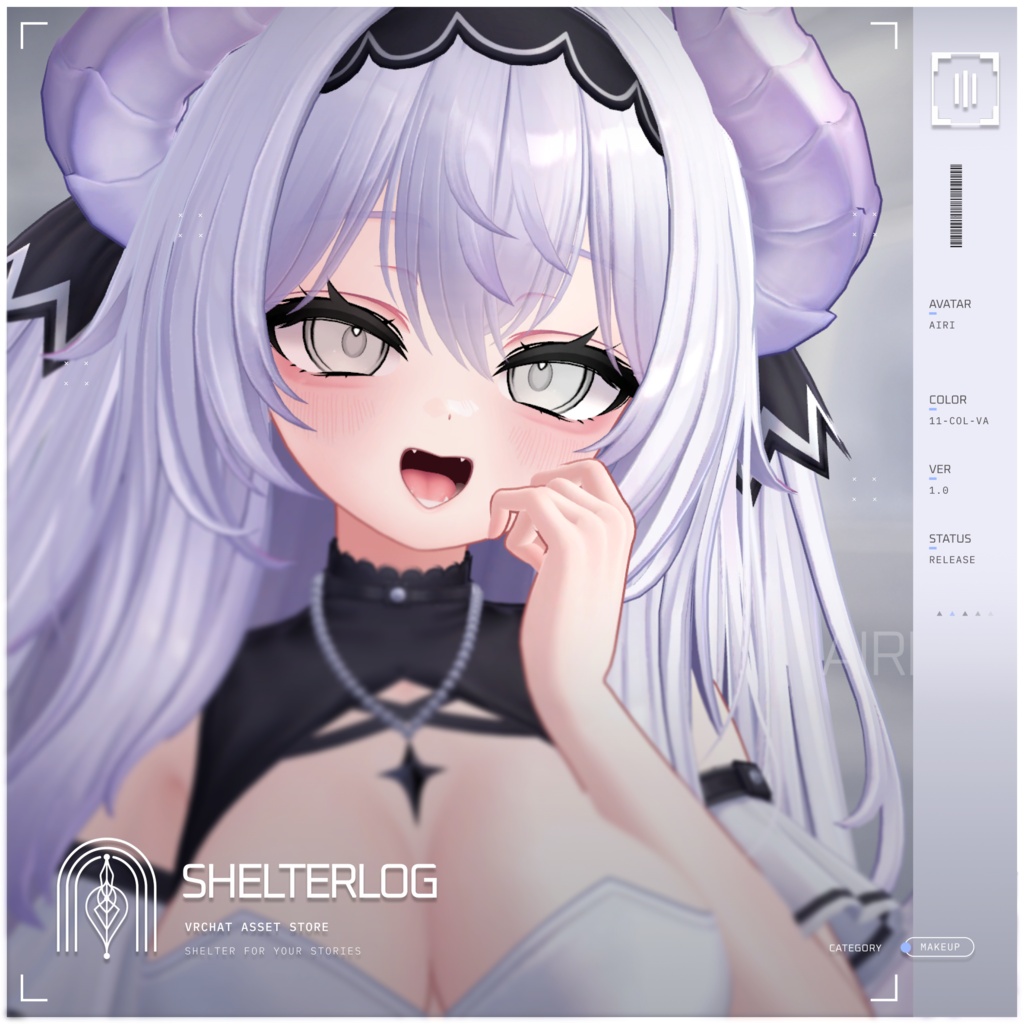 【19アバター対応】【Eye & Makeup Texture】 Relax 00