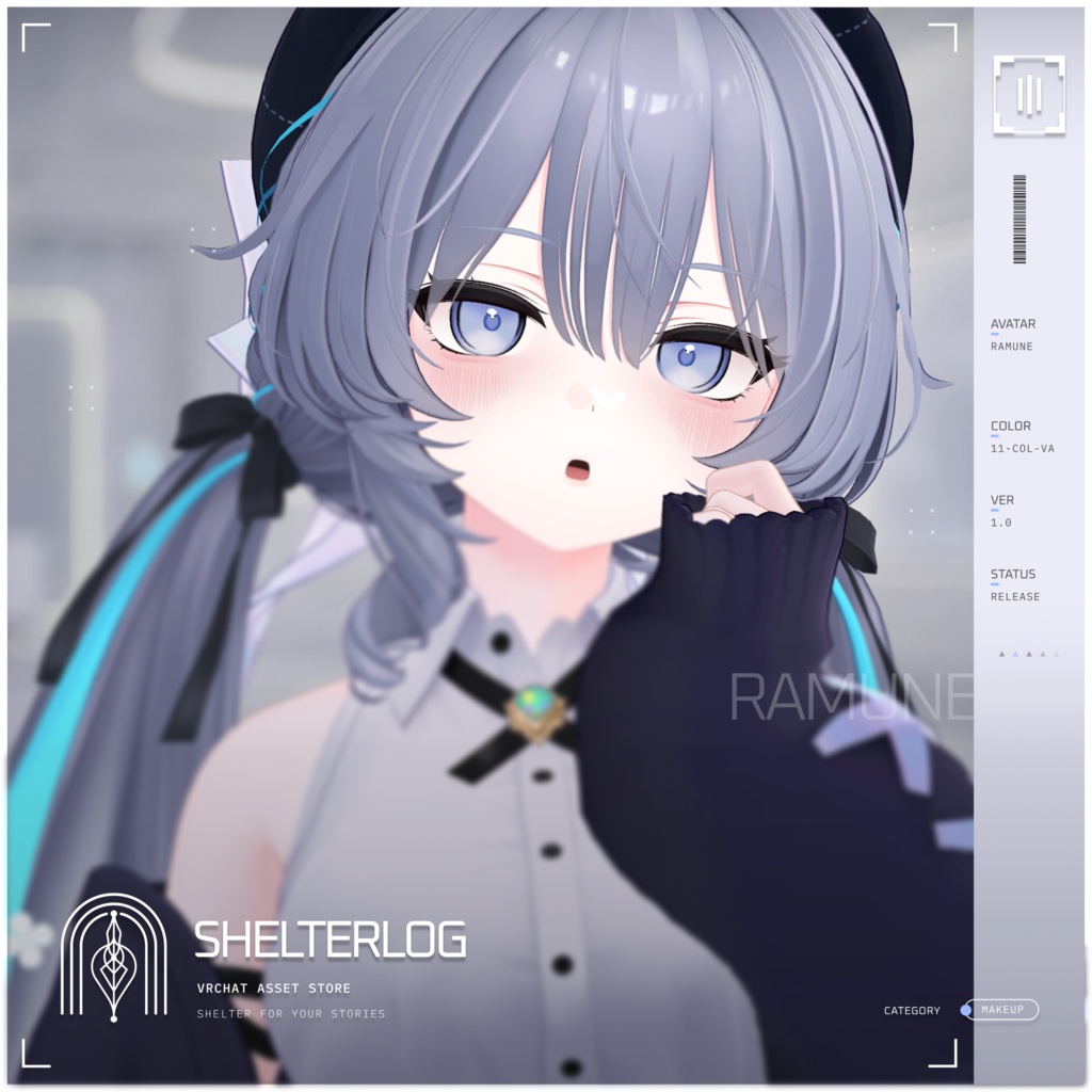 【19アバター対応】【Eye & Makeup Texture】 Relax 00