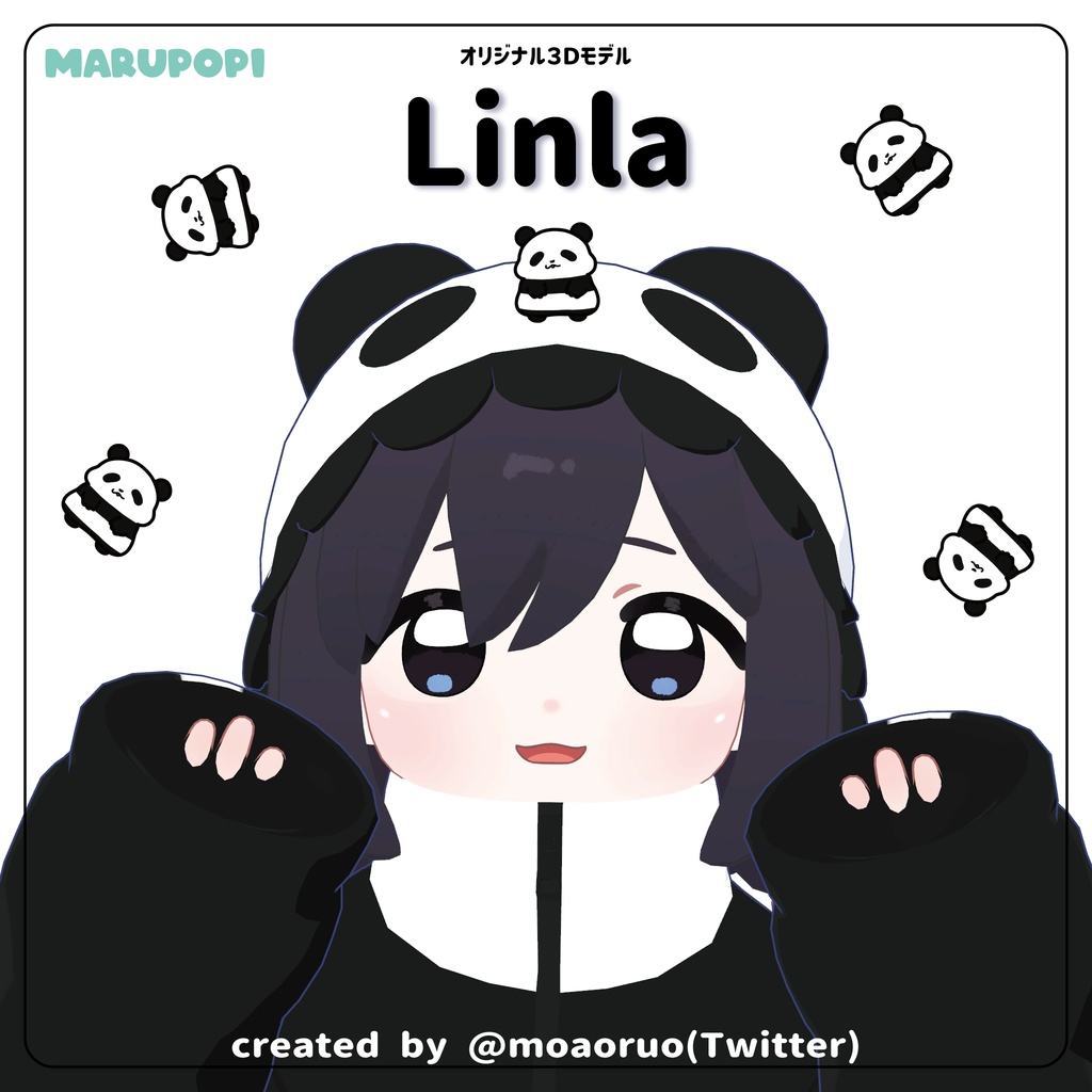 3Dモデル『Linla』