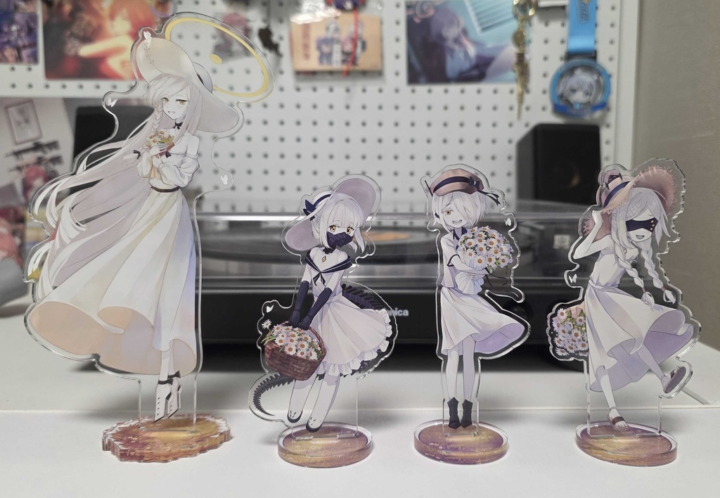 デカグラ4姉妹のアクスタ