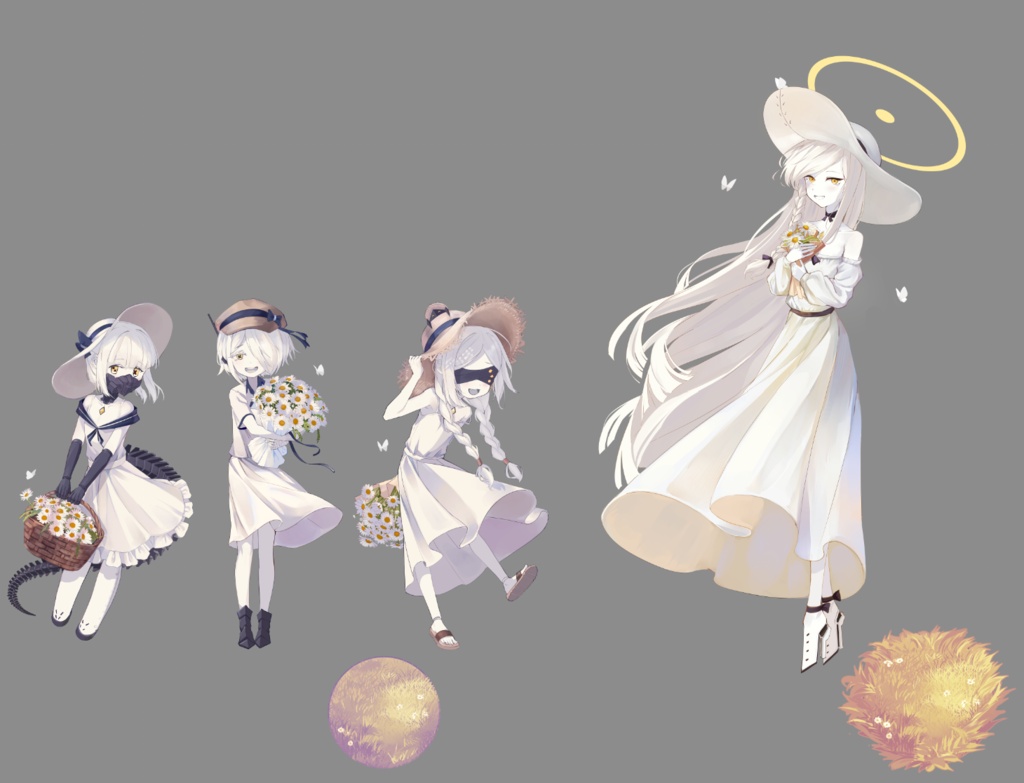 デカグラ4姉妹のアクスタ