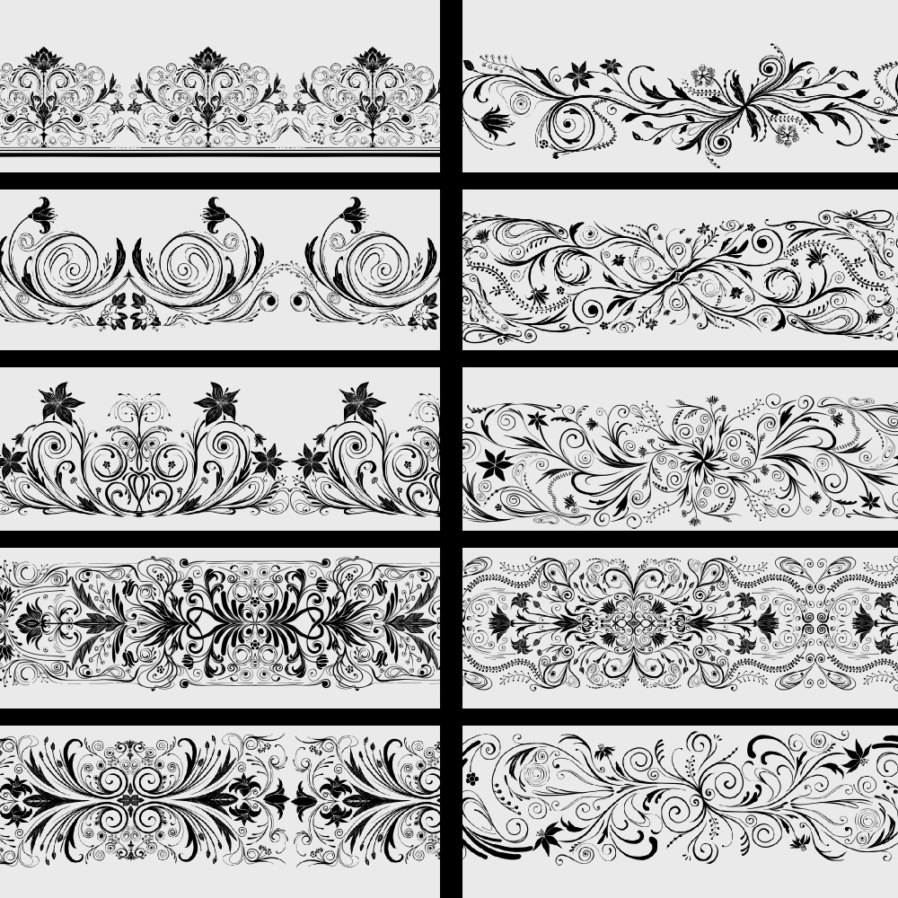 アール・ヌーヴォーブラシ【10種】