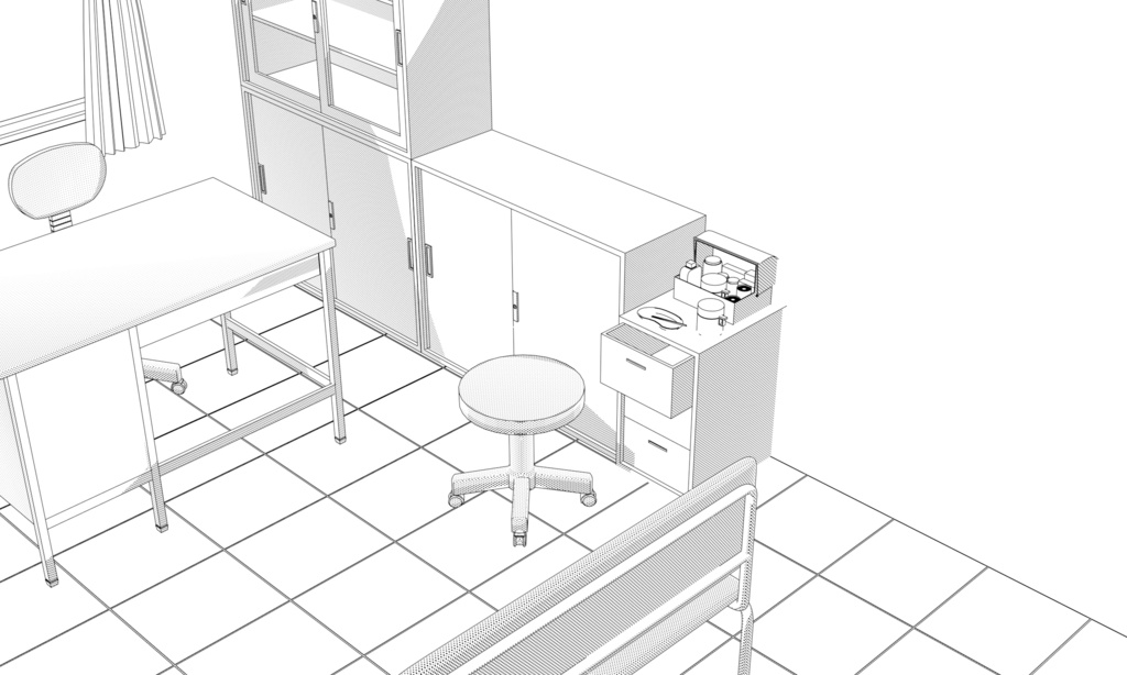 【Blender】カラー・モノクロ漫画マテリアルワンクリック生成_Materialtoon