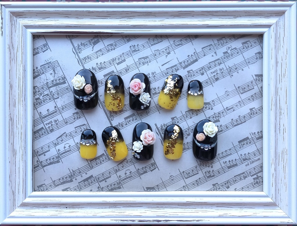 【推し活】イエロー【ネイルチップ】