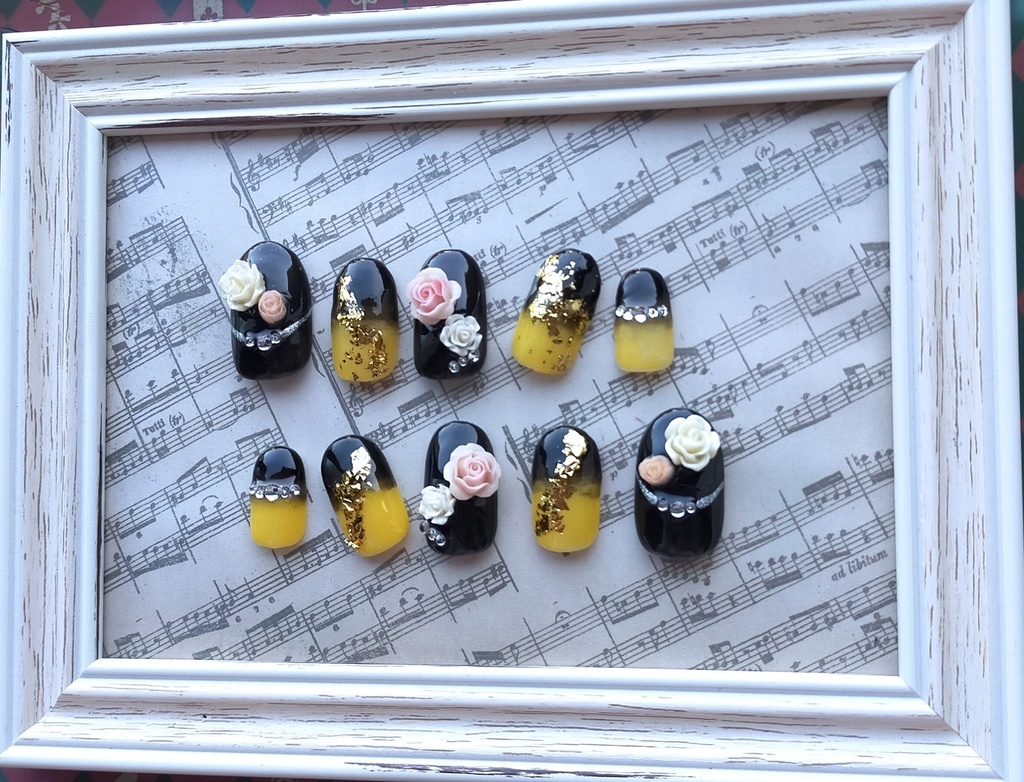 【推し活】イエロー【ネイルチップ】