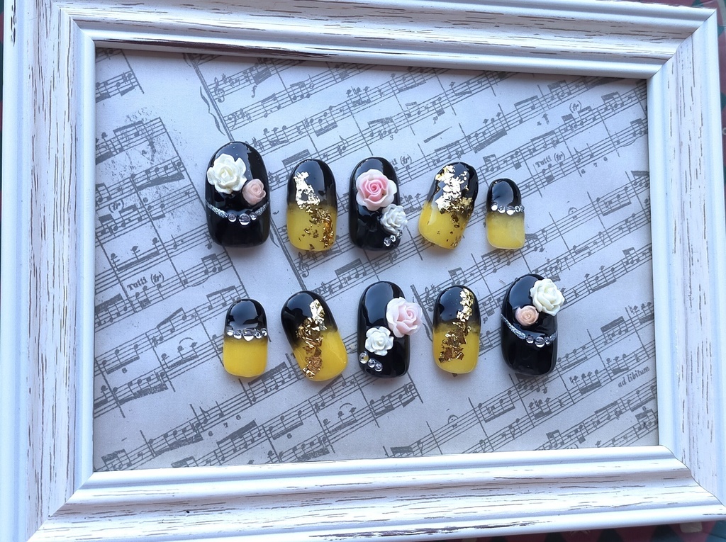 【推し活】イエロー【ネイルチップ】