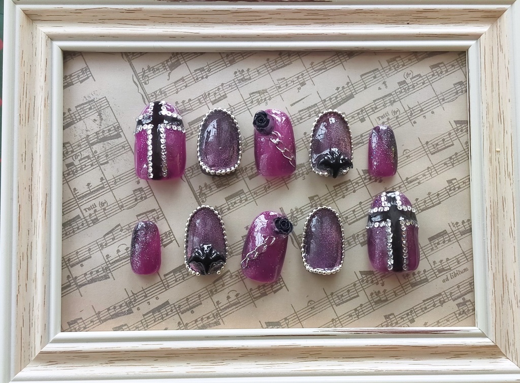 【あんスタ】ネイルチップ【UNDEAD】