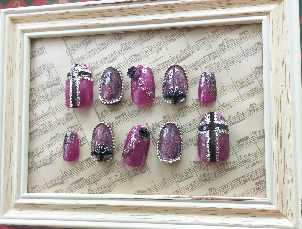 【あんスタ】ネイルチップ【UNDEAD】