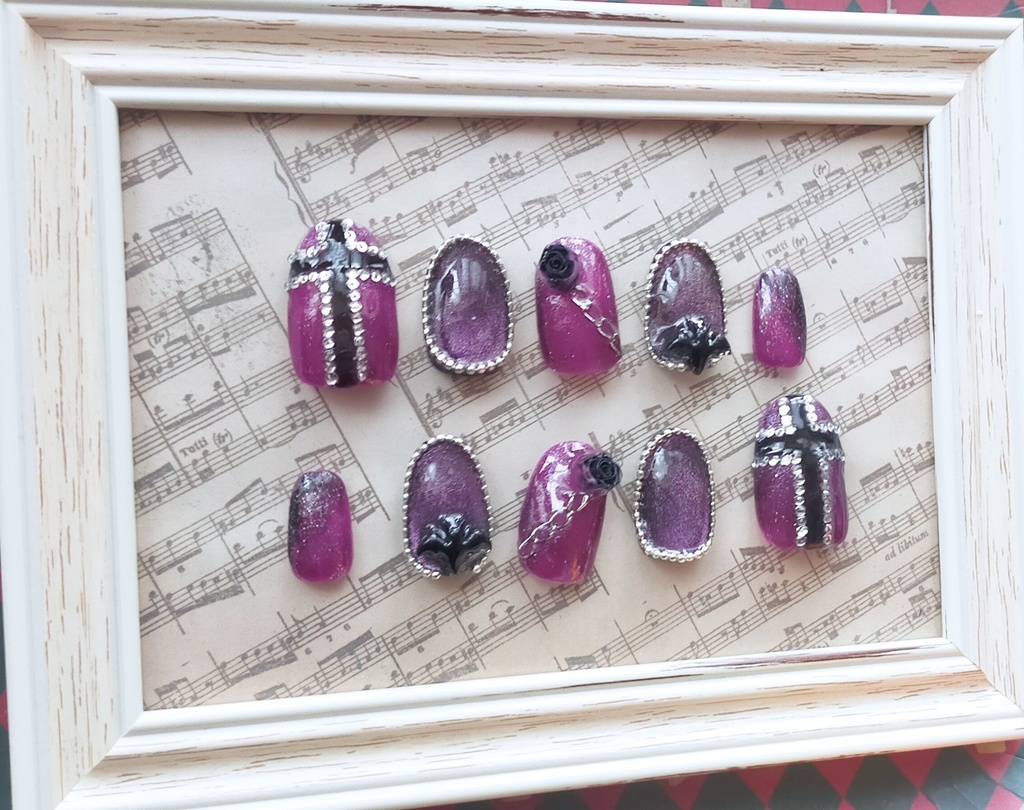 【あんスタ】ネイルチップ【UNDEAD】