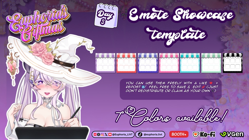 エモートショーケーステンプレ