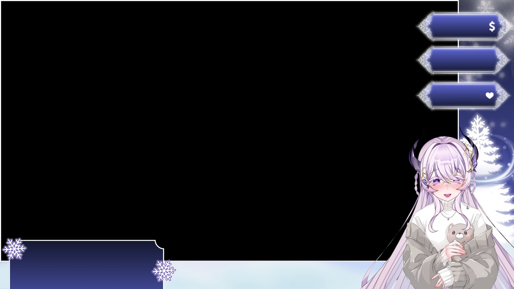 冬景色オーバーレイセット