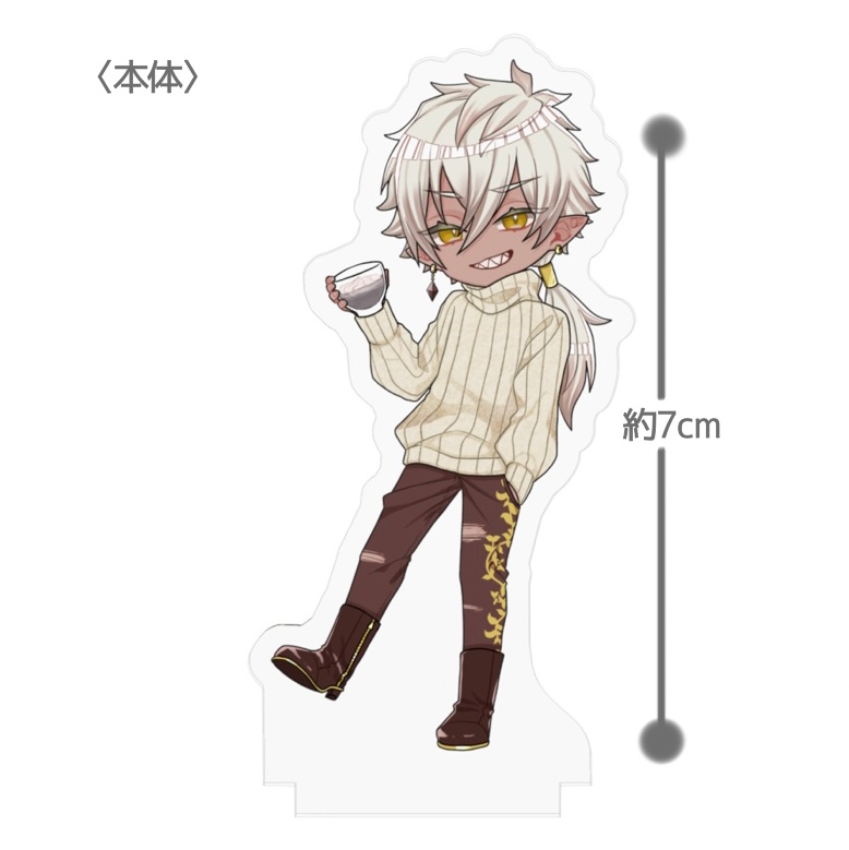 カカオ7cmアクリルスタンド