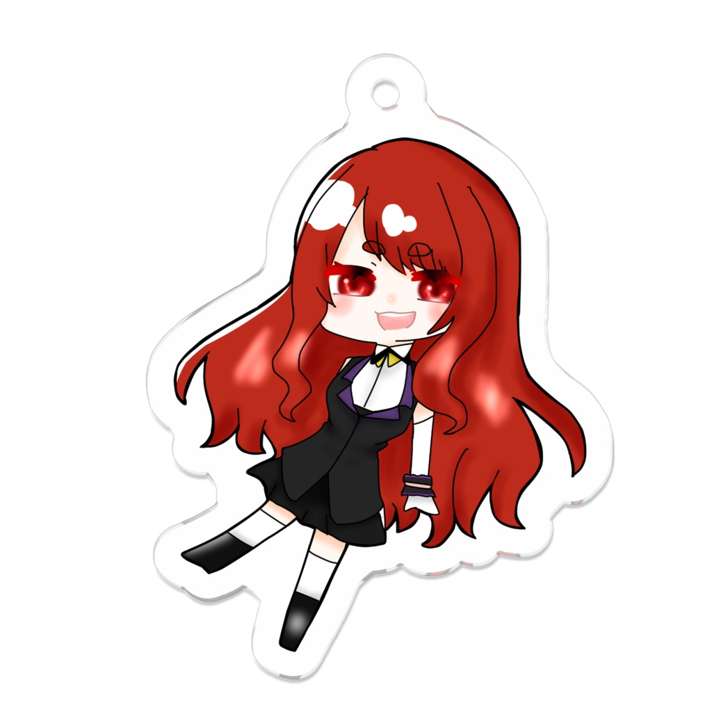 レイラ•ガーネット5cmアクリルキーホルダー