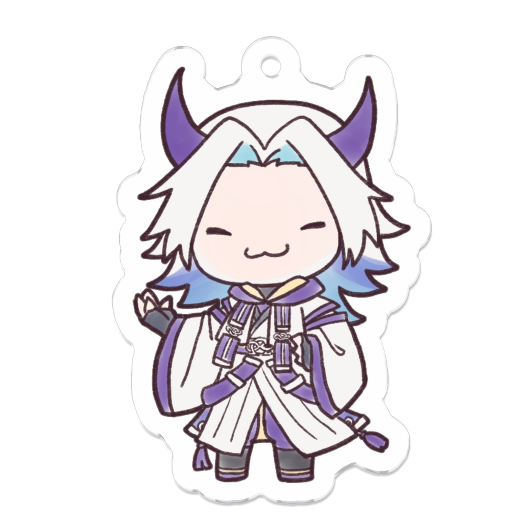 啼神流雨5cmアクリルキーホルダー