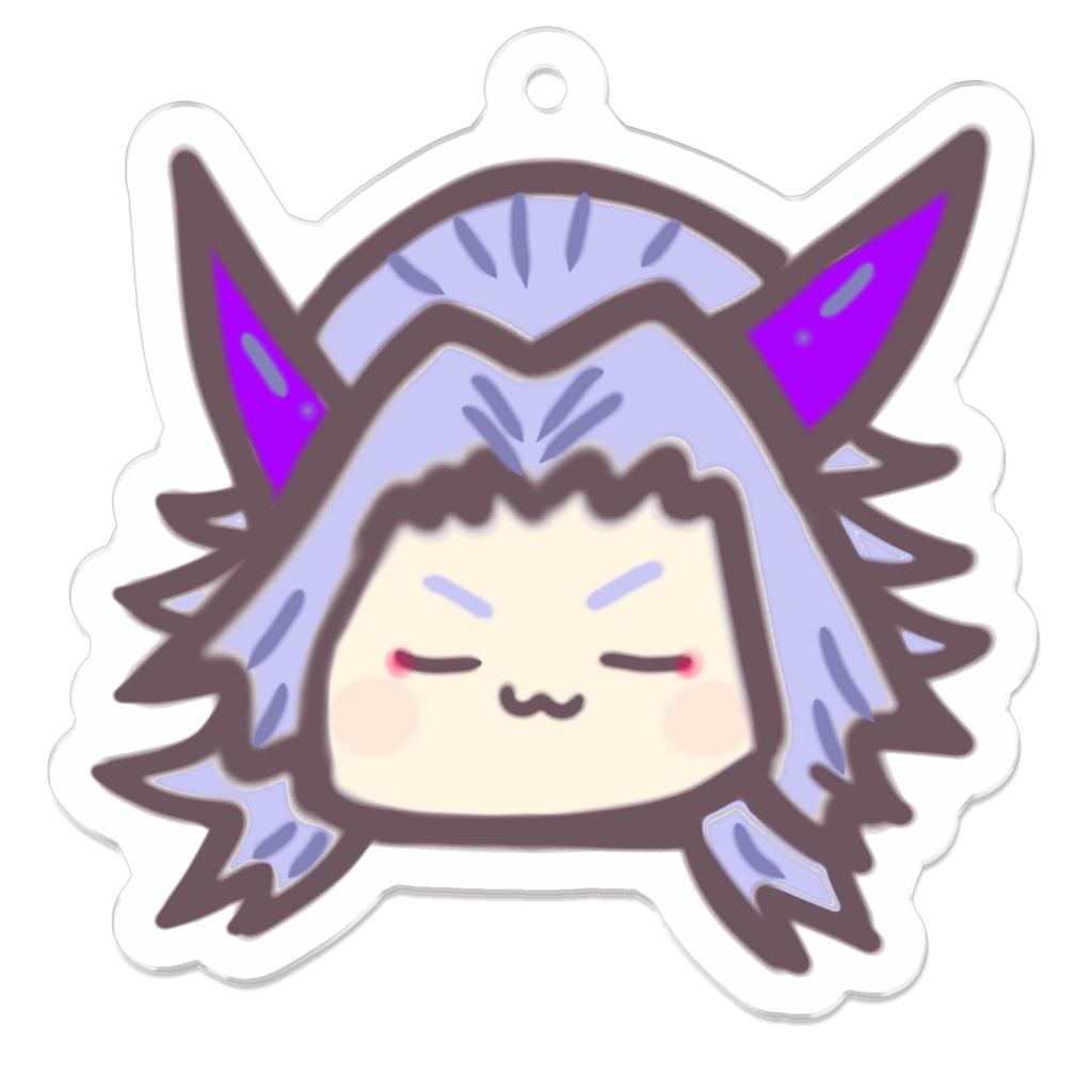 おめが社長5cmアクリルキーホルダー