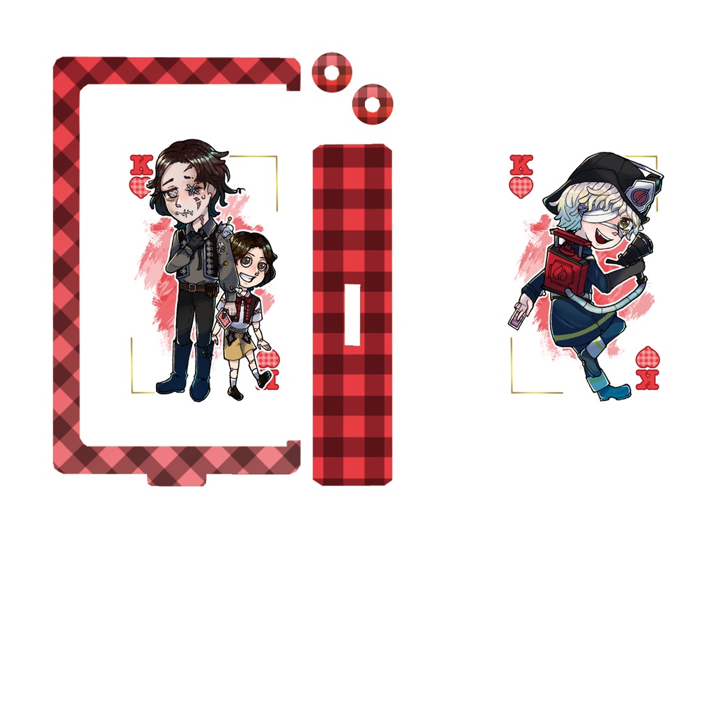 アクリルスタンド（火災調査員&人形師）