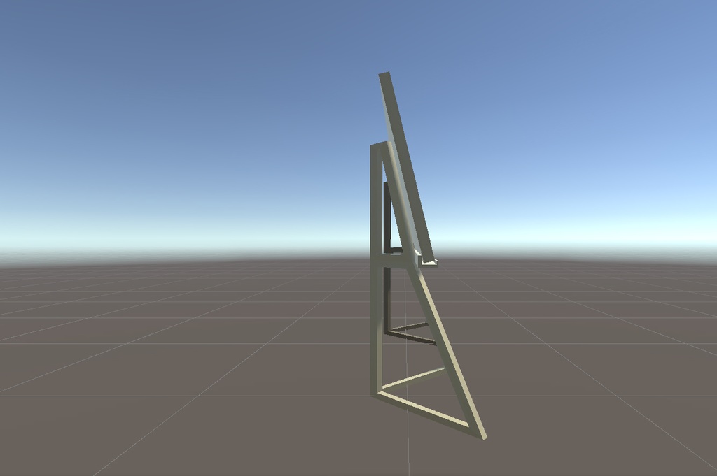 【VRchat向け】ウェルカムボード ローポリ