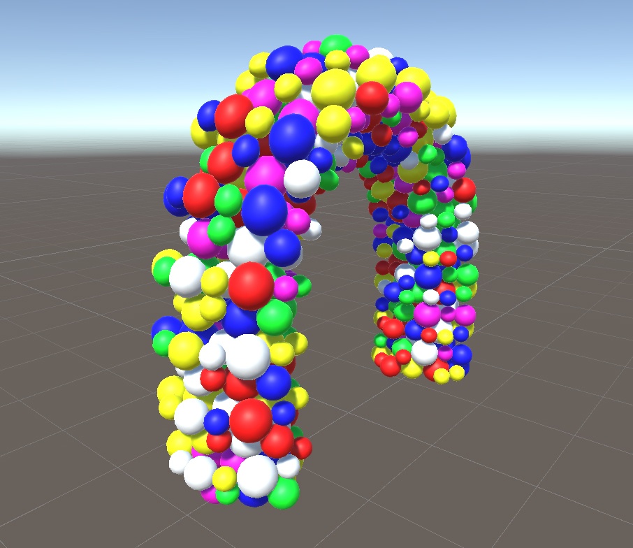 【VRchat向け】バルーンゲート カラバリあり