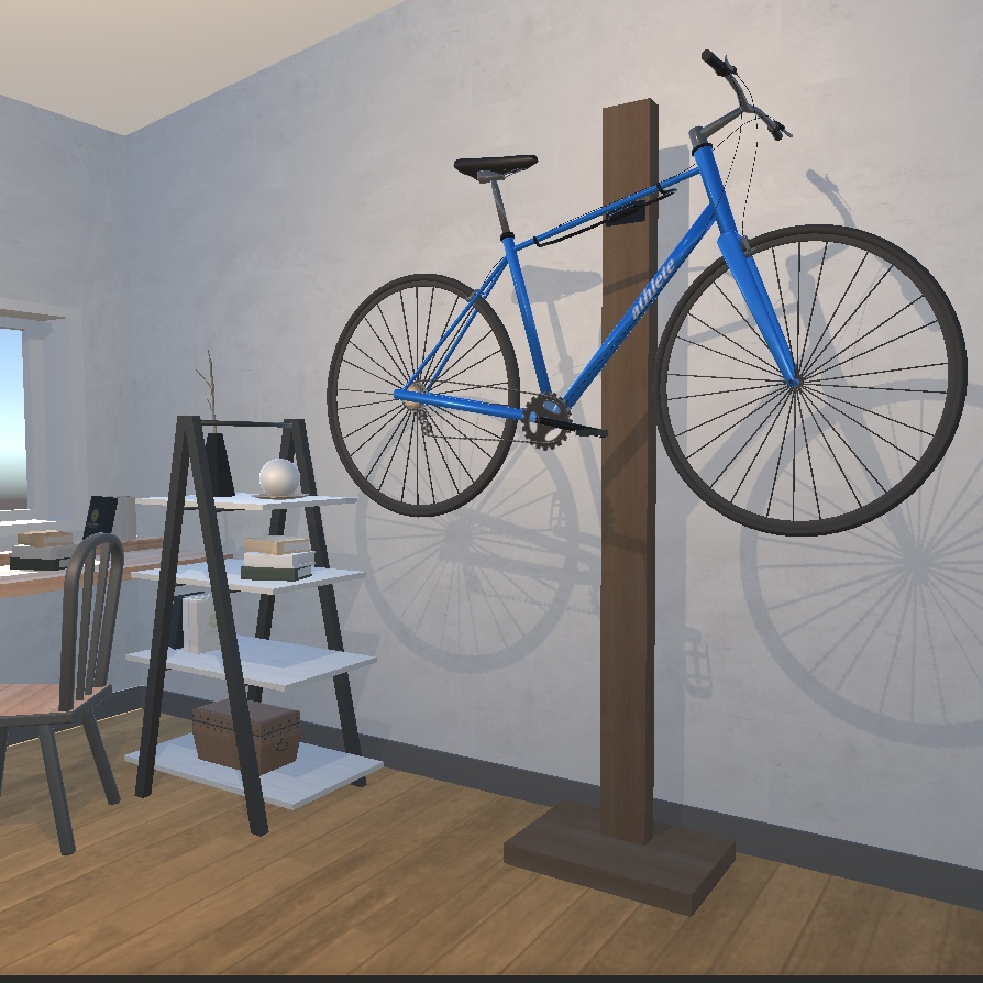 7/28更新【VRchat向け】クロスバイク ハイスタンド付き ※カラー4種類有り