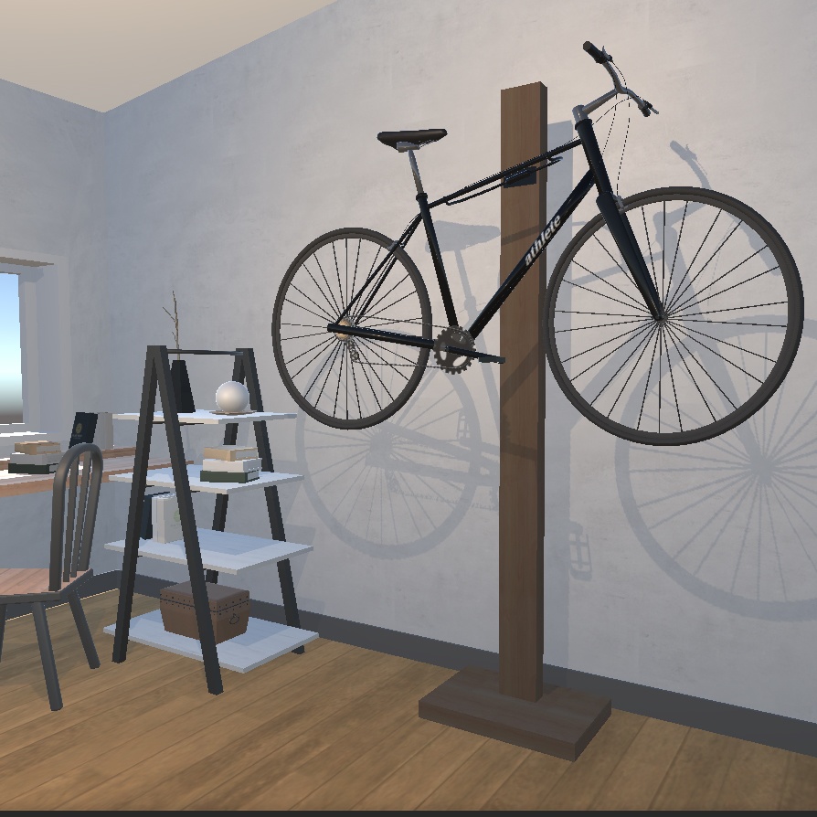 7/28更新【VRchat向け】クロスバイク ハイスタンド付き ※カラー4種類有り