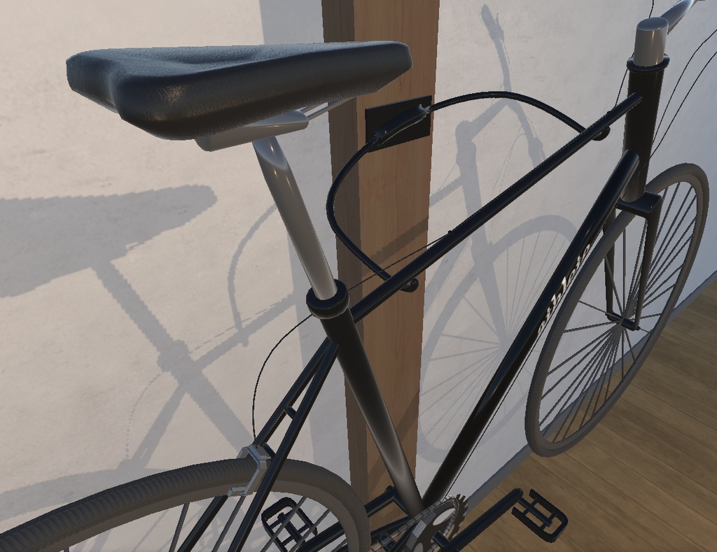 7/28更新【VRchat向け】クロスバイク ハイスタンド付き ※カラー4種類有り