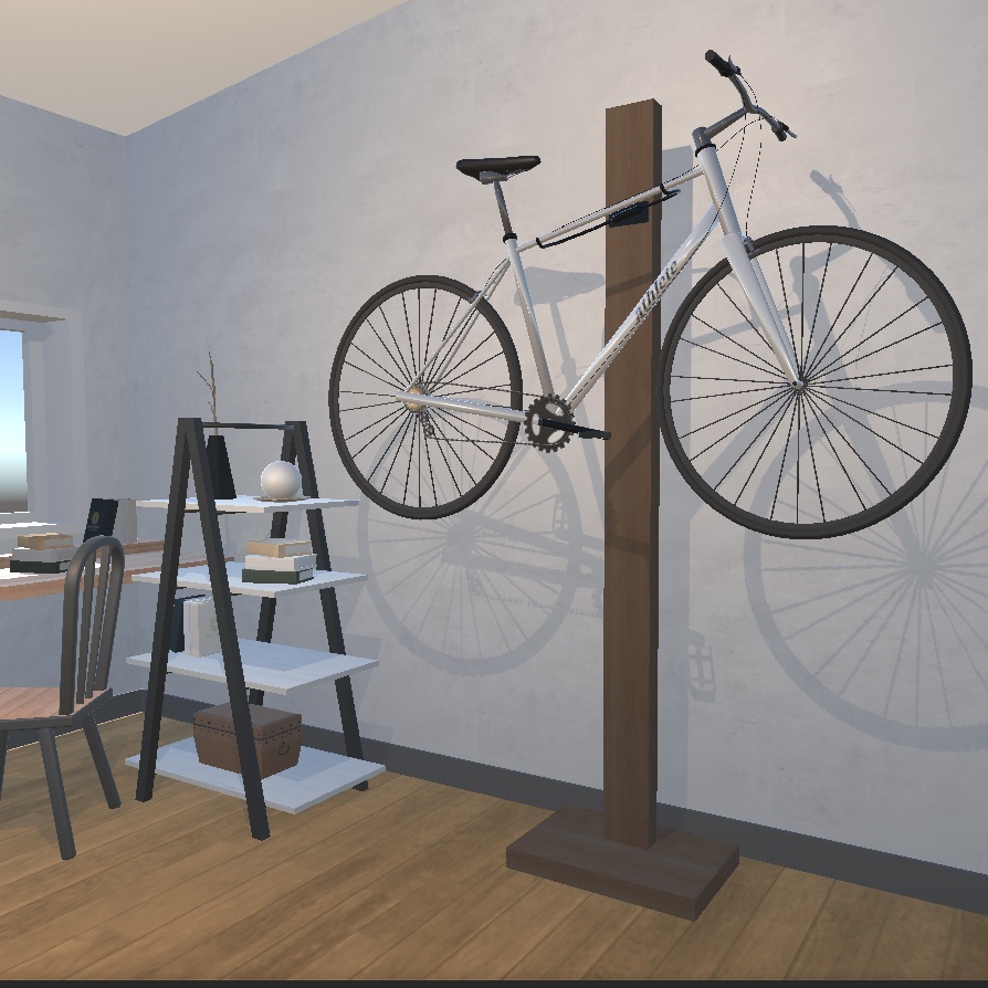 7/28更新【VRchat向け】クロスバイク ハイスタンド付き ※カラー4種類有り