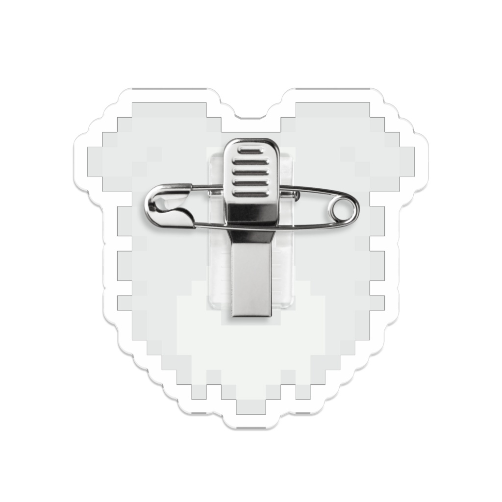 【ボーダーコリー】ドット絵アクリルバッジ