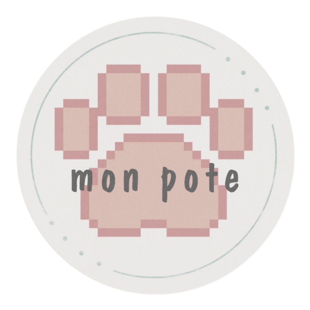 【ドット絵わんこシリーズ】マスキングテープ