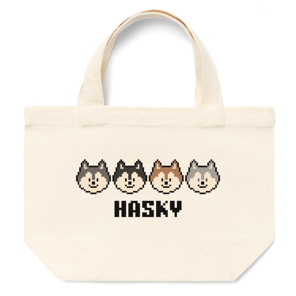 【シベリアンハスキー】トートバッグ