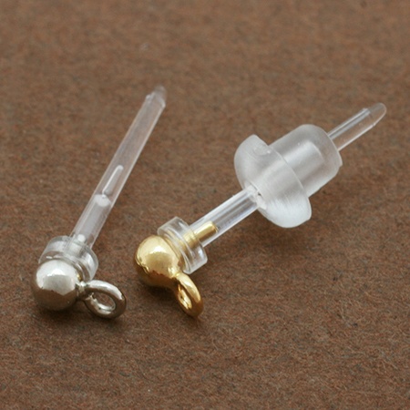 【樹脂パーツ交換】ノンホールピアス&樹脂ピアス