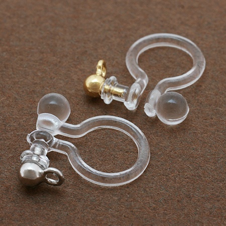 【樹脂パーツ交換】ノンホールピアス&樹脂ピアス