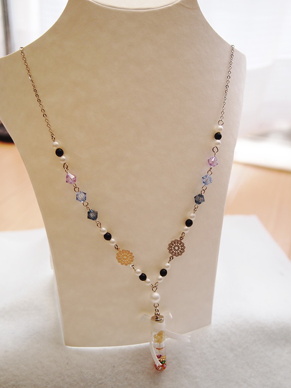 【TOH】コハクイメージネックレス