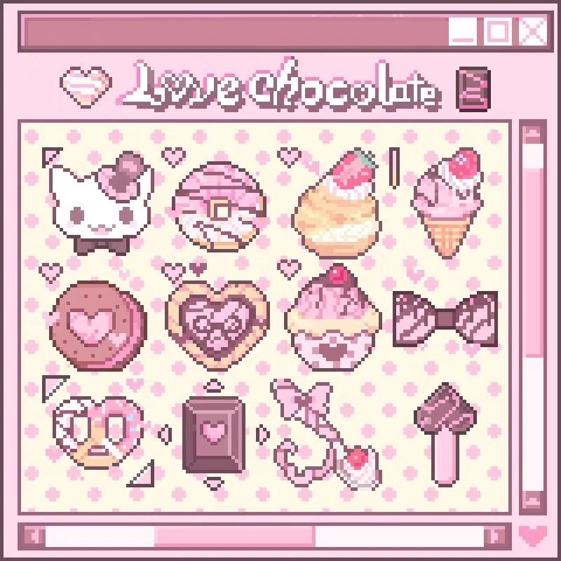 Love Chocolate マウスカーソル